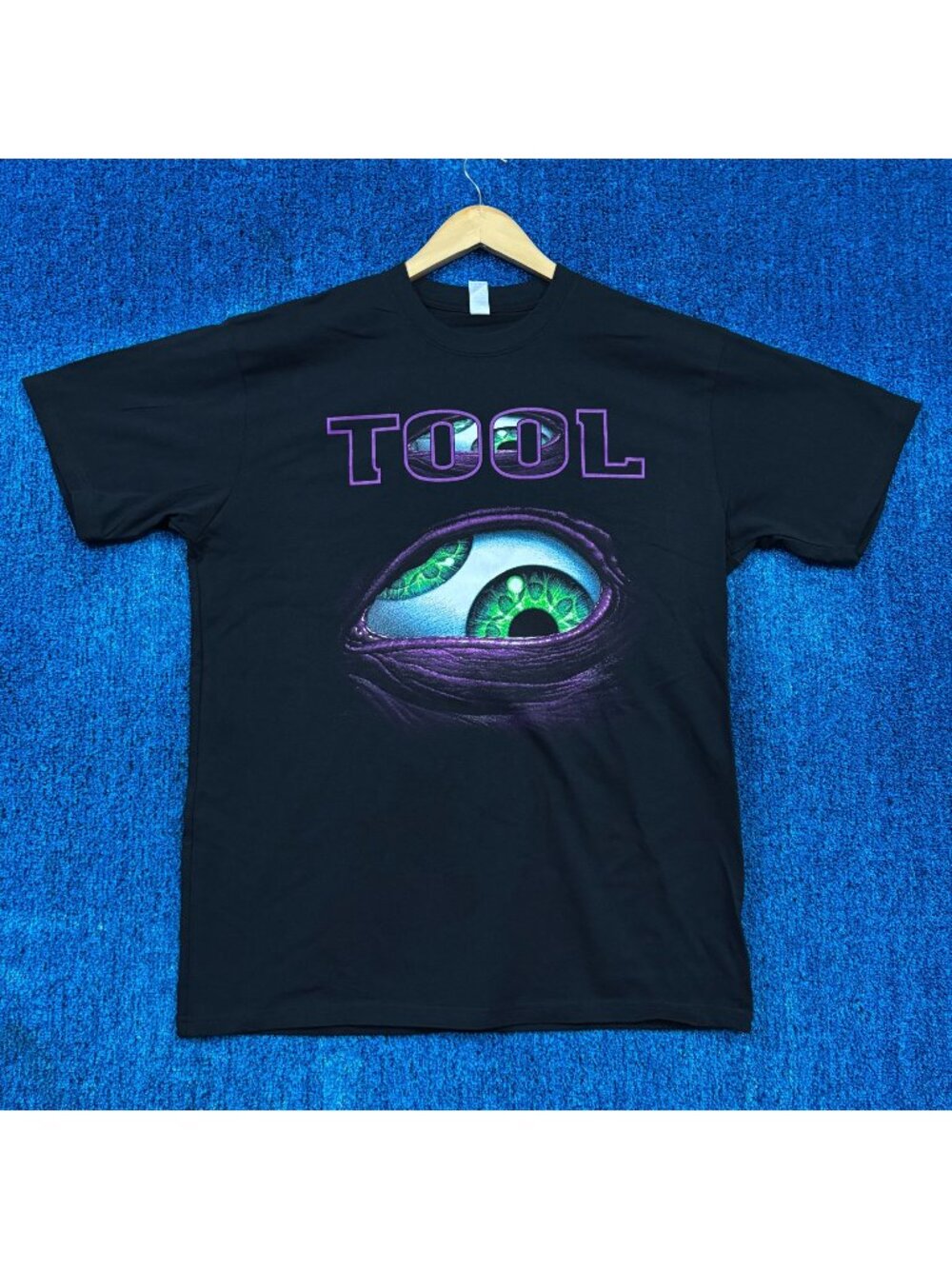 Tool Aenima CD Back Cover Eye Progressive Metal Band Tee L